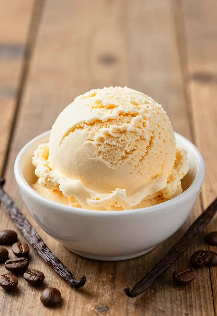 10 Keto Coffee Ice Cream Recipes for Creamy Low Carb Treats - 6. Vanilla Coffee Ice Cream 1