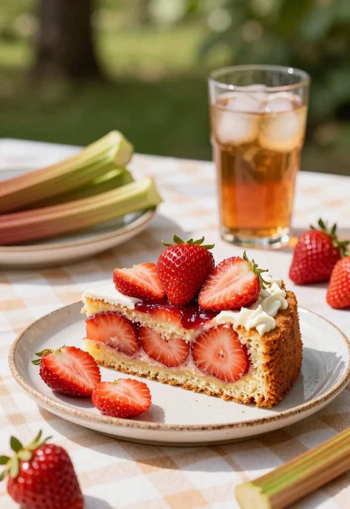 10 Keto Dump Cake Recipes for Simple Low Carb Baking - 3. Strawberry Rhubarb Keto Dump Cake 1