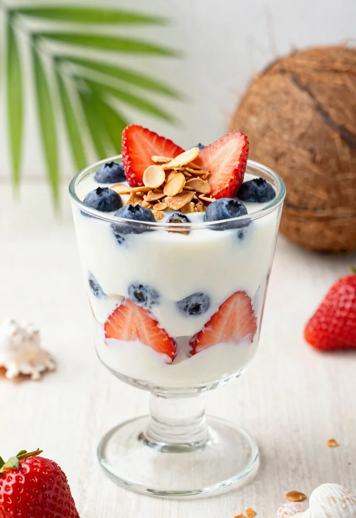 10 Keto Parfait Recipes for Easy Layered Desserts - 4. Coconut Berry Crunch 1