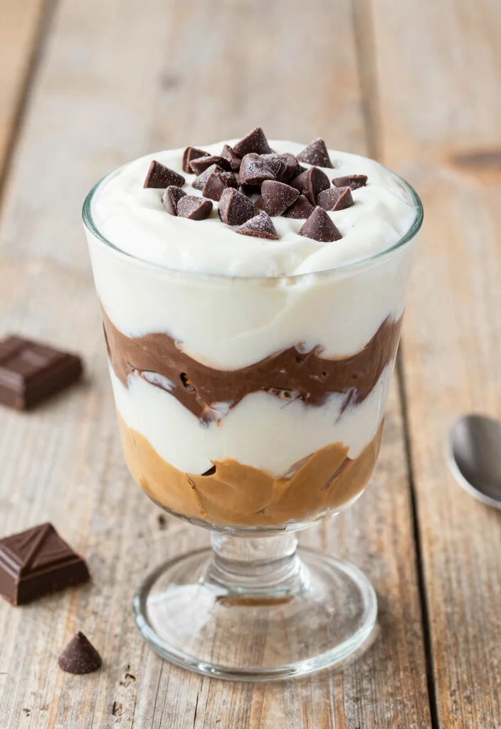 10 Keto Parfait Recipes for Easy Layered Desserts - 5. Peanut Butter Chocolate Swirl 1