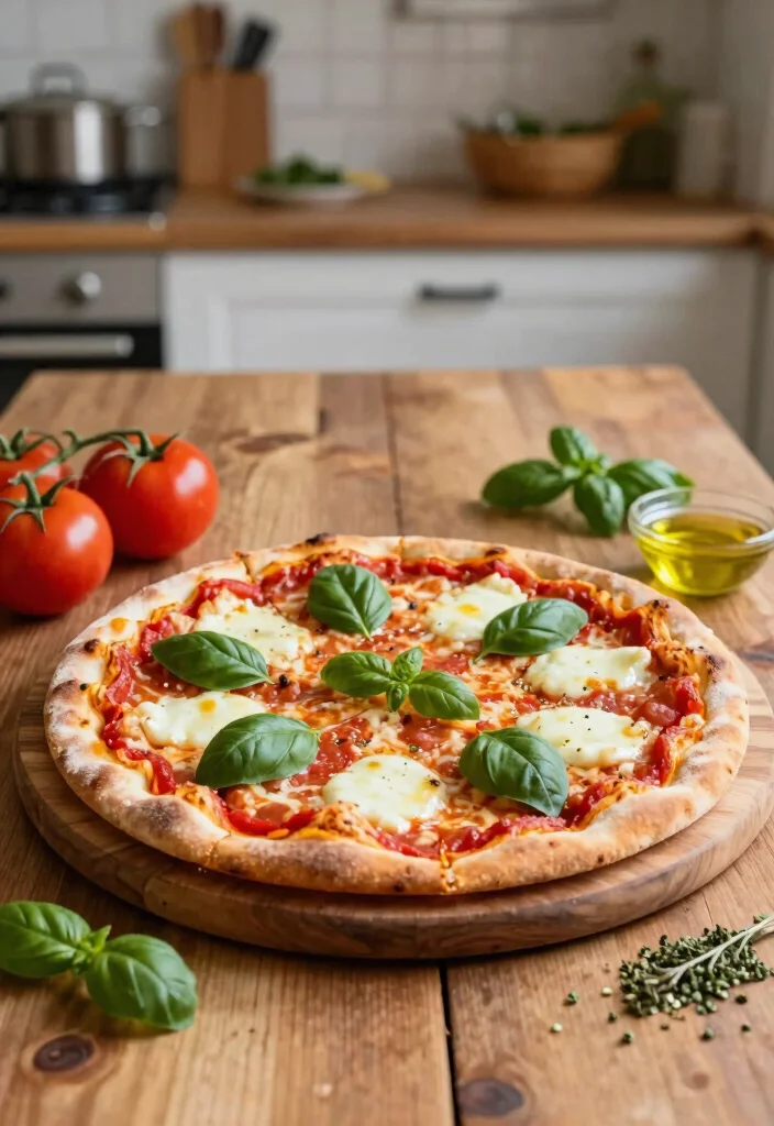 10 Keto Pizza Recipes for Low Carb Comfort Nights - 1. Classic Cauliflower Margherita Pizza 1