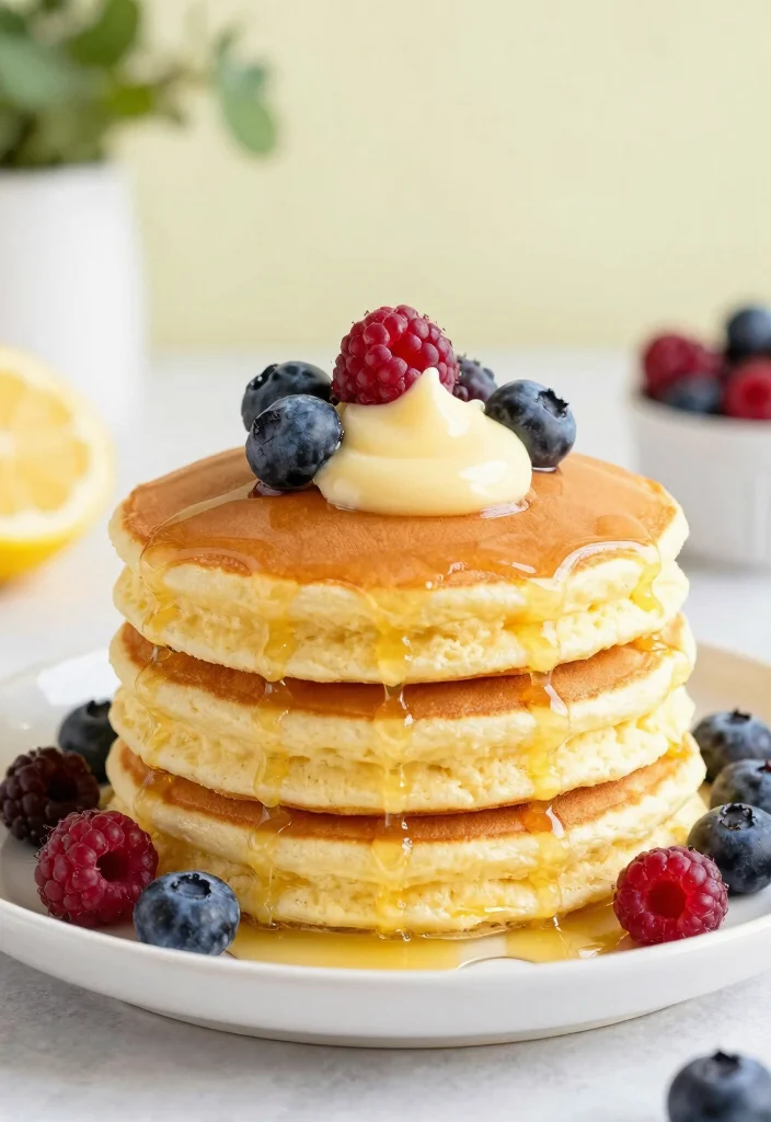 10 Lemon Curd Dessert Recipes for Tangy Creamy Treats - 8. Lemon Curd Pancakes 1