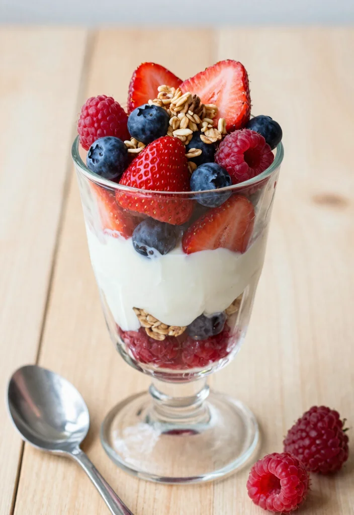 10 Low Glycemic Dessert Recipes for Balanced Sweet Treats 34 10 Low Glycemic Dessert Recipes for Balanced Sweet Treats - 4. Berry Parfait with Yogurt 1