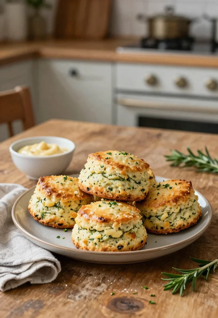 10 Quick Dinner Bread Recipes for Easy Homemade Sides 56 10 Quick Dinner Bread Recipes for Easy Homemade Sides - 6. Herb and Cheese Scones 1