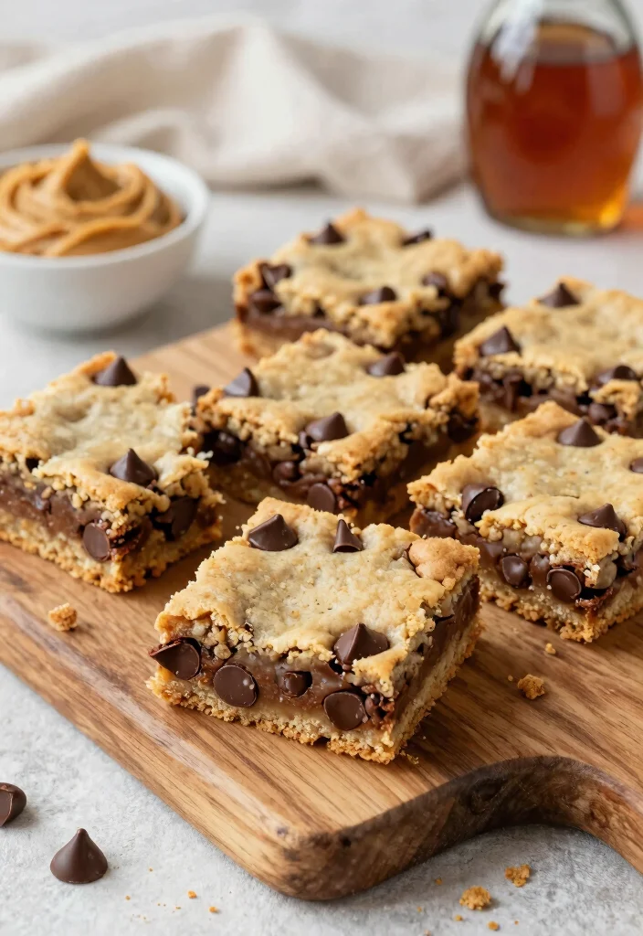 10 Sheet Pan Dessert Recipes for Easy Bake and Serve Sweets 1 10 Sheet Pan Dessert Recipes for Easy Bake and Serve Sweets - 1. Vegan Chocolate Chip Cookie Bars 1