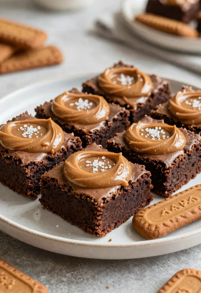 10 Vegan Biscoff Recipes for Sweet Dairy Free Treats 23 10 Vegan Biscoff Recipes for Sweet Dairy Free Treats - 3. Biscoff Vegan Brownies 1