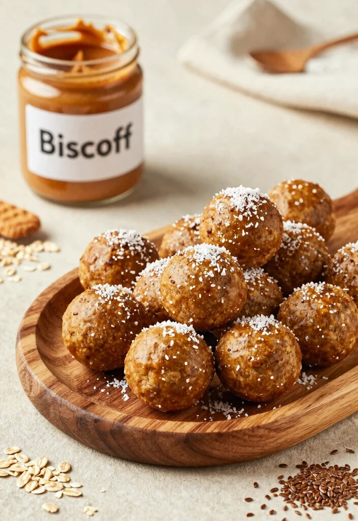 10 Vegan Biscoff Recipes for Sweet Dairy Free Treats 45 10 Vegan Biscoff Recipes for Sweet Dairy Free Treats - 5. Biscoff Energy Balls 1