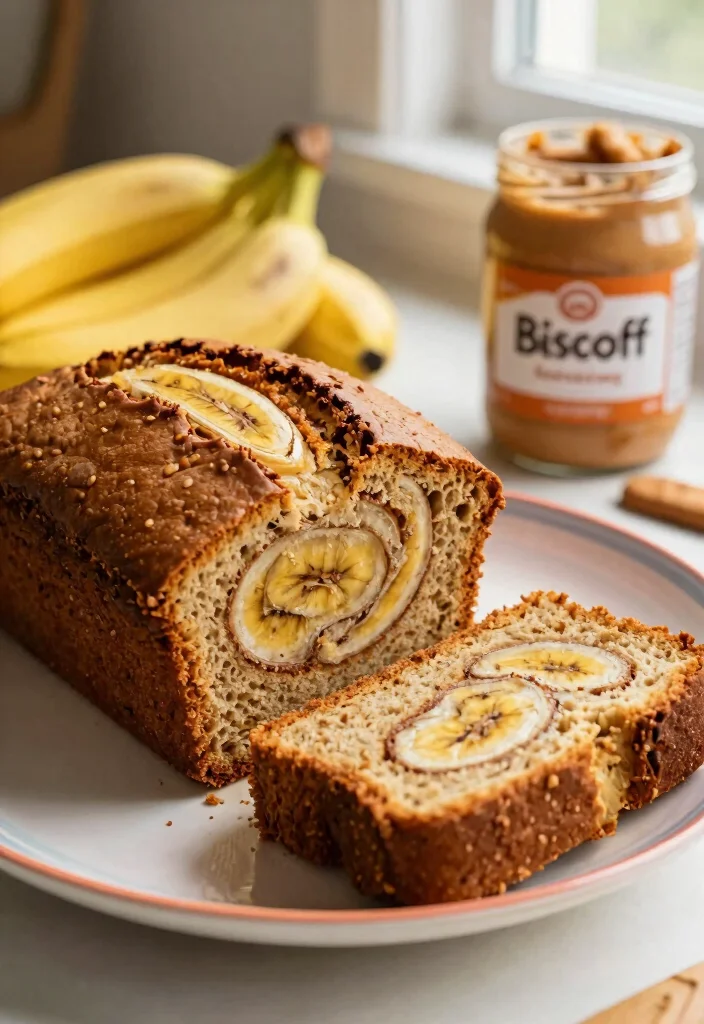 10 Vegan Biscoff Recipes for Sweet Dairy Free Treats 56 10 Vegan Biscoff Recipes for Sweet Dairy Free Treats - 6. Biscoff Banana Bread 1