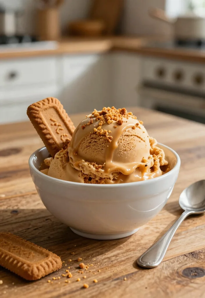 10 Vegan Biscoff Recipes for Sweet Dairy Free Treats 67 10 Vegan Biscoff Recipes for Sweet Dairy Free Treats - 7. Biscoff Ice Cream 1