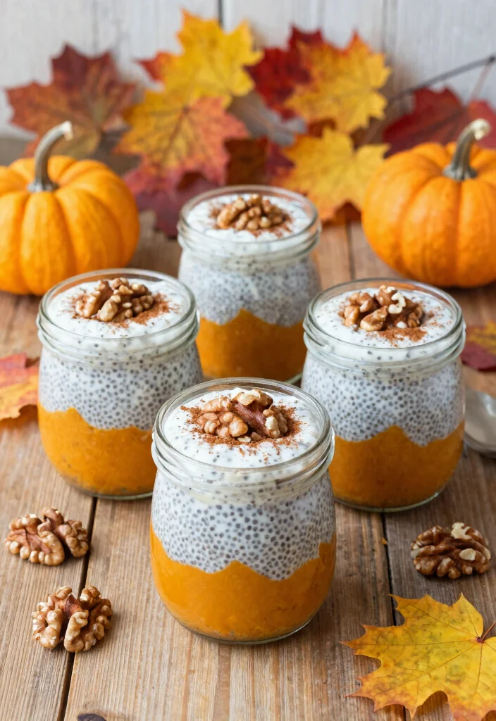 10 Vegan Thanksgiving Dessert Recipes for a Plant Based Feast - 1. Pumpkin Spice Chia Pudding 1