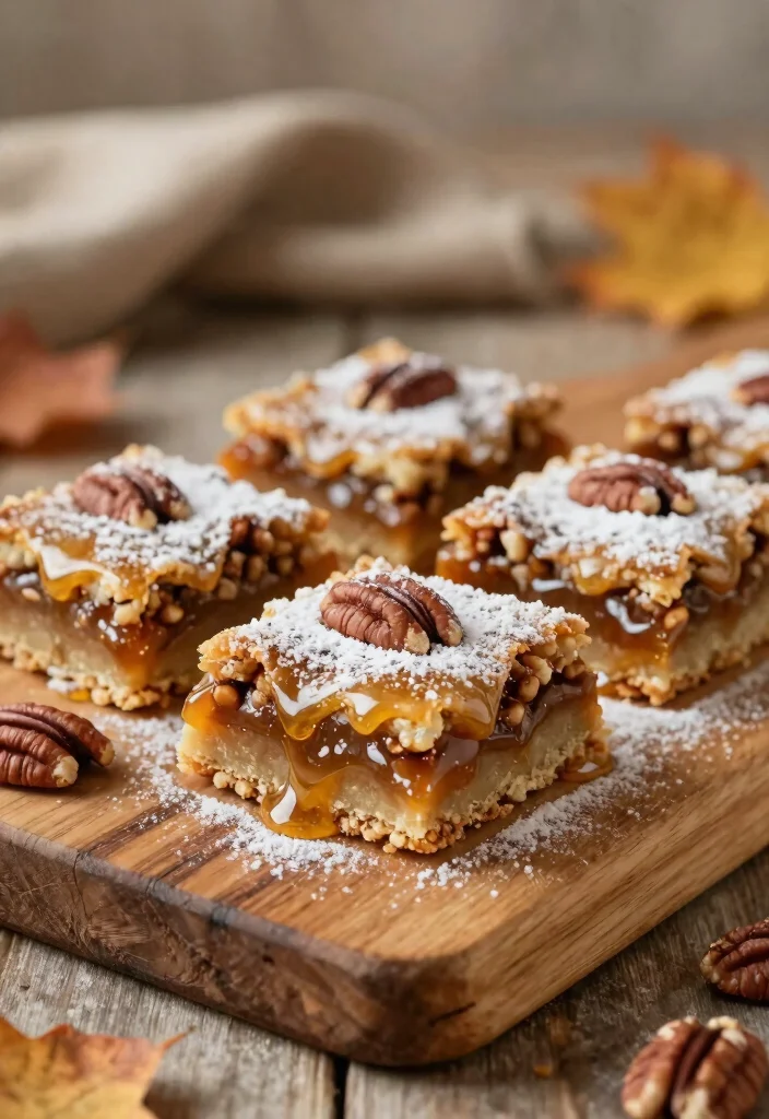10 Vegan Thanksgiving Dessert Recipes for a Plant Based Feast - 3. Maple Pecan Pie Bars 1