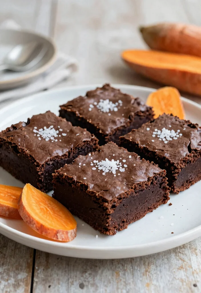 10 Vegan Thanksgiving Dessert Recipes for a Plant Based Feast - 8. Vegan Sweet Potato Brownies 1