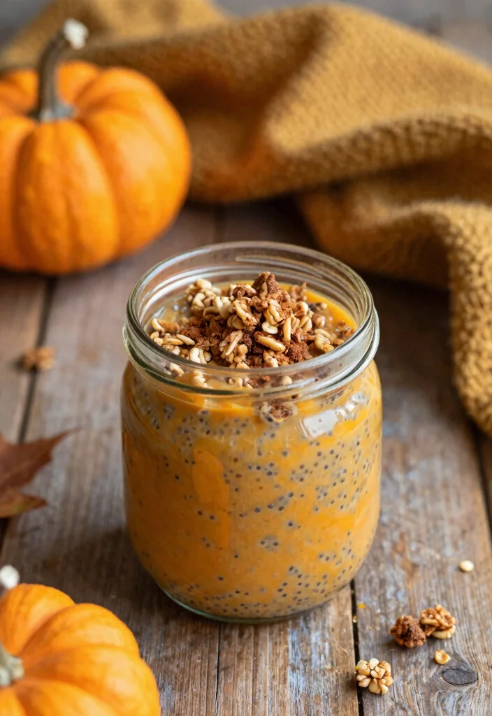 12 Autumn Healthy Recipes for Cozy Nutritious Eating - 6. Pumpkin Spice Chia Pudding 1