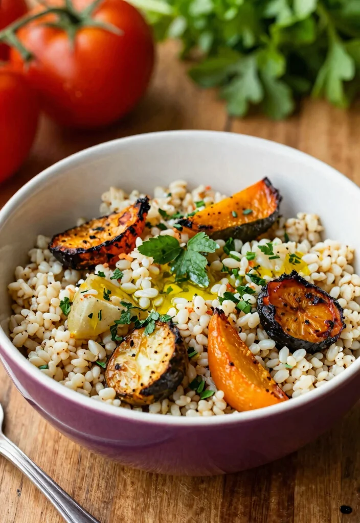 12 Barley Dinner Recipes for Hearty Wholesome Meals 111 12 Barley Dinner Recipes for Hearty Wholesome Meals - 11. Barley and Roasted Vegetable Bowl 1