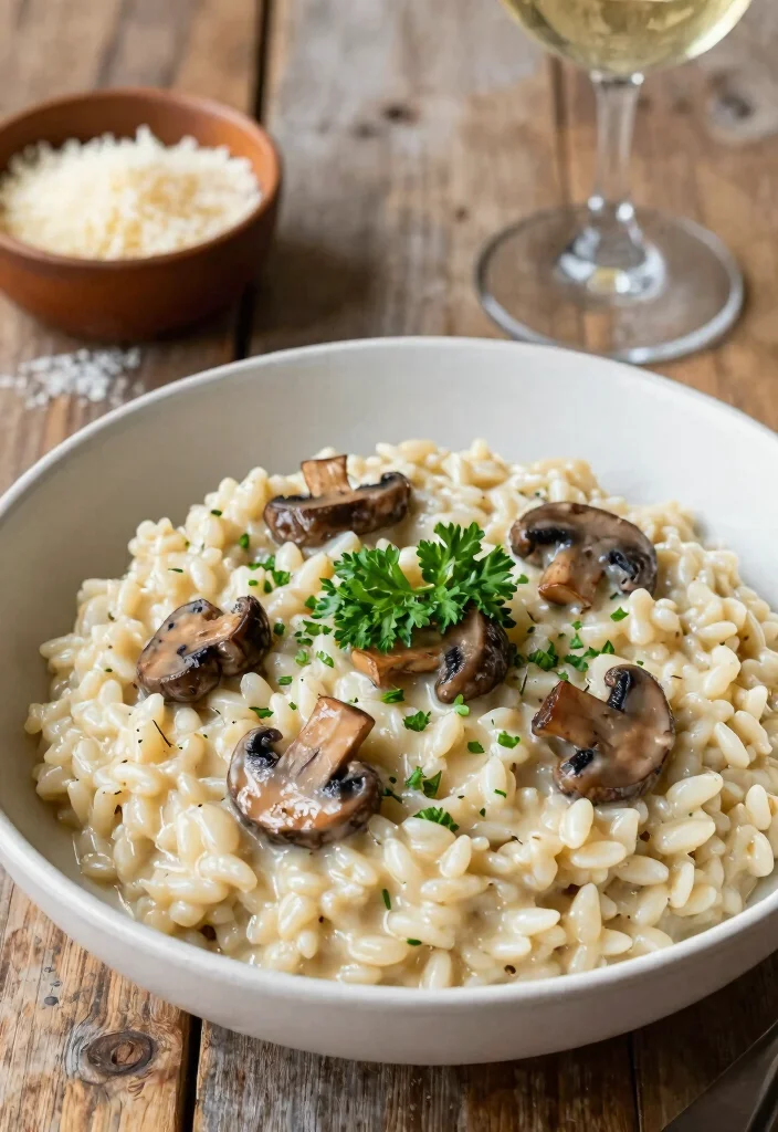 12 Barley Dinner Recipes for Hearty Wholesome Meals 12 12 Barley Dinner Recipes for Hearty Wholesome Meals - 2. Barley and Mushroom Risotto 1