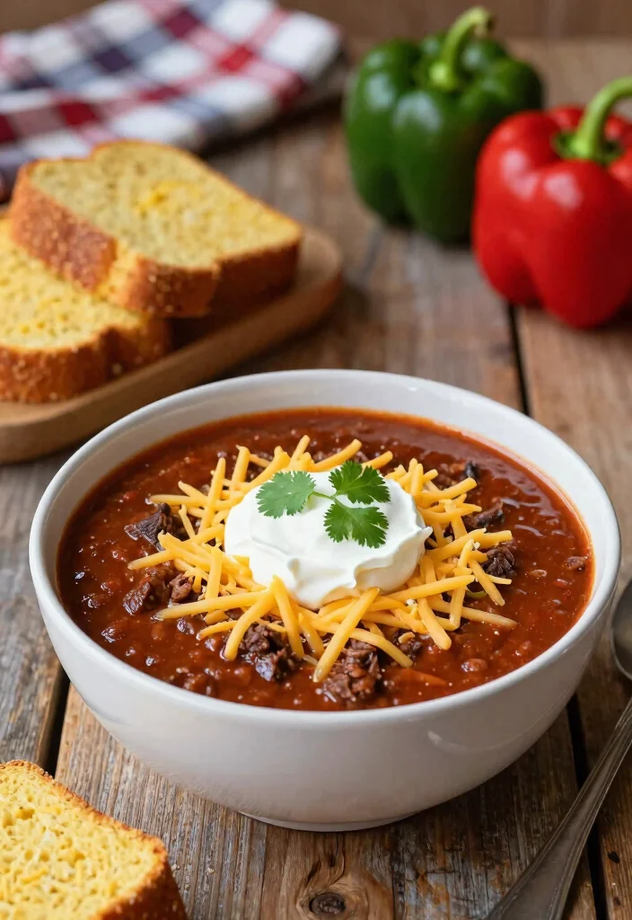 12 Brisket Dinner Recipes for Hearty Comfort Meals - 5. Brisket Chili for a Cozy Night 1