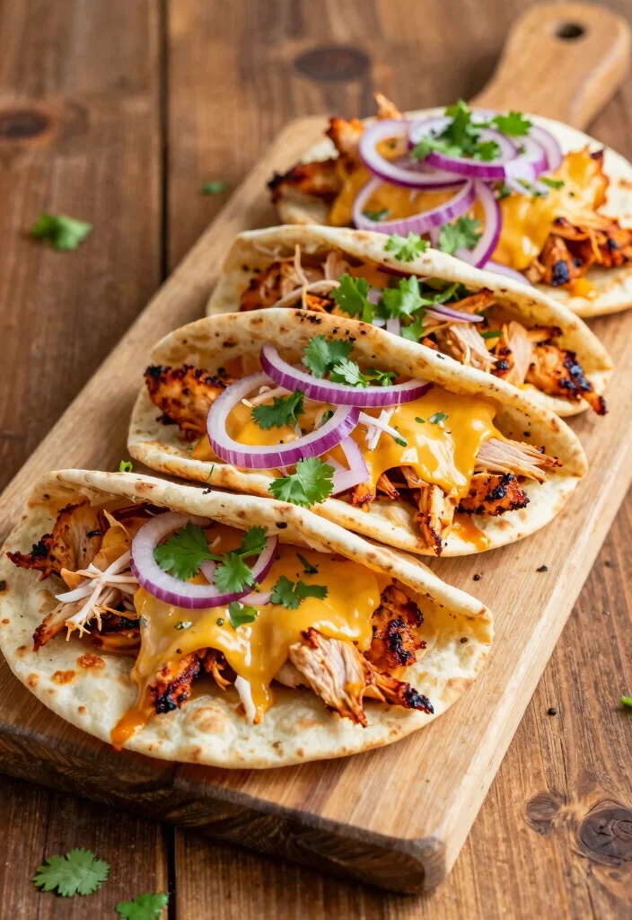12 Chicken Dinner Party Recipes That Impress Guests 123 12 Chicken Dinner Party Recipes That Impress Guests - 12. BBQ Chicken Flatbreads 1