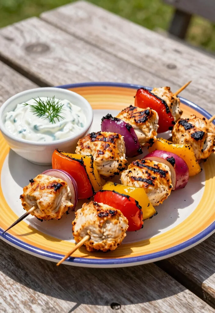 12 Chicken Dinner Party Recipes That Impress Guests 34 12 Chicken Dinner Party Recipes That Impress Guests - 4. Mediterranean Chicken Skewers 1