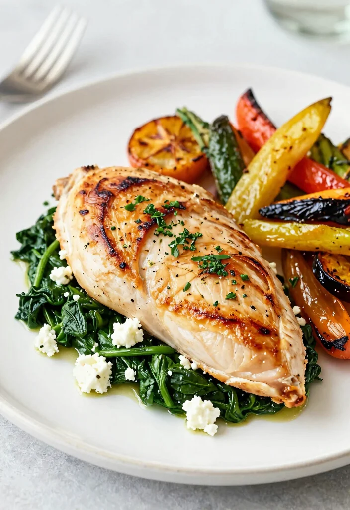 12 Chicken Dinner Party Recipes That Impress Guests 79 12 Chicken Dinner Party Recipes That Impress Guests - 8. Stuffed Chicken Breast with Spinach and Feta 1