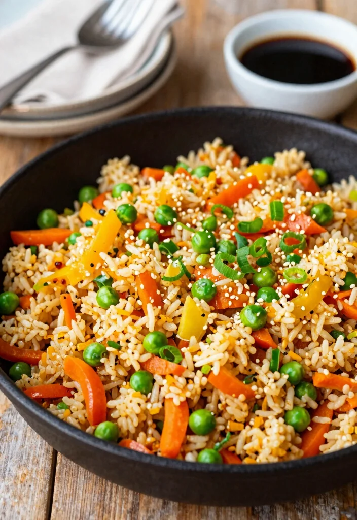 12 Easy Meatless Dinner Recipes for Simple Weeknights 45 12 Easy Meatless Dinner Recipes for Simple Weeknights - 5. Vegetable Fried Rice 1