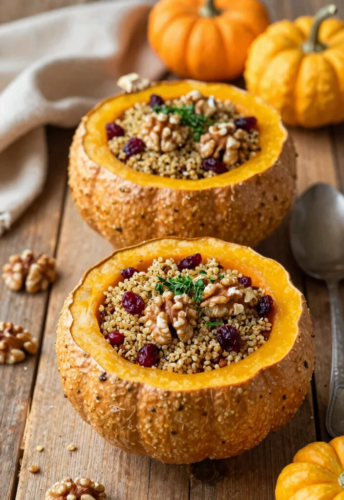 12 Fall Dinner Party Recipes for Cozy Gatherings - 3. Stuffed Acorn Squash 1