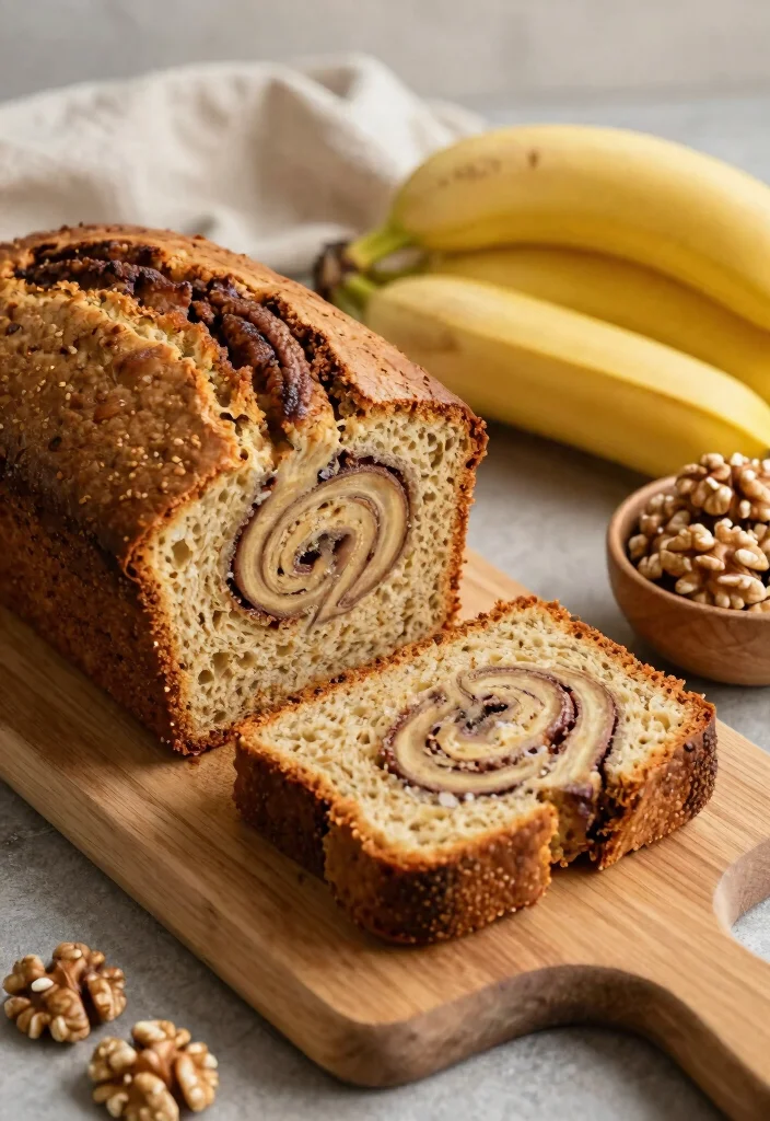 12 Healthy Cinnamon Recipes for Warm Naturally Sweet Flavor - 2. Healthy Cinnamon Banana Bread 1
