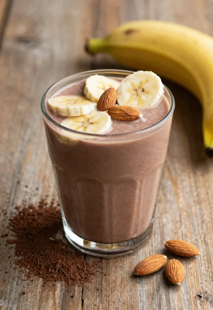 12 Healthy Frozen Fruit Smoothie Recipes for Quick Nutrition - 7. Cocoa Nutty Smoothie 1