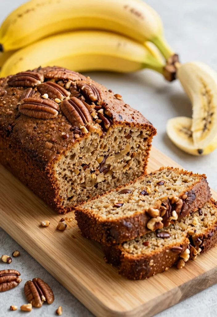 12 Healthy Pecan Recipes for Nutty Balanced Meals 122 12 Healthy Pecan Recipes for Nutty Balanced Meals - 12. Pecan Banana Bread 1