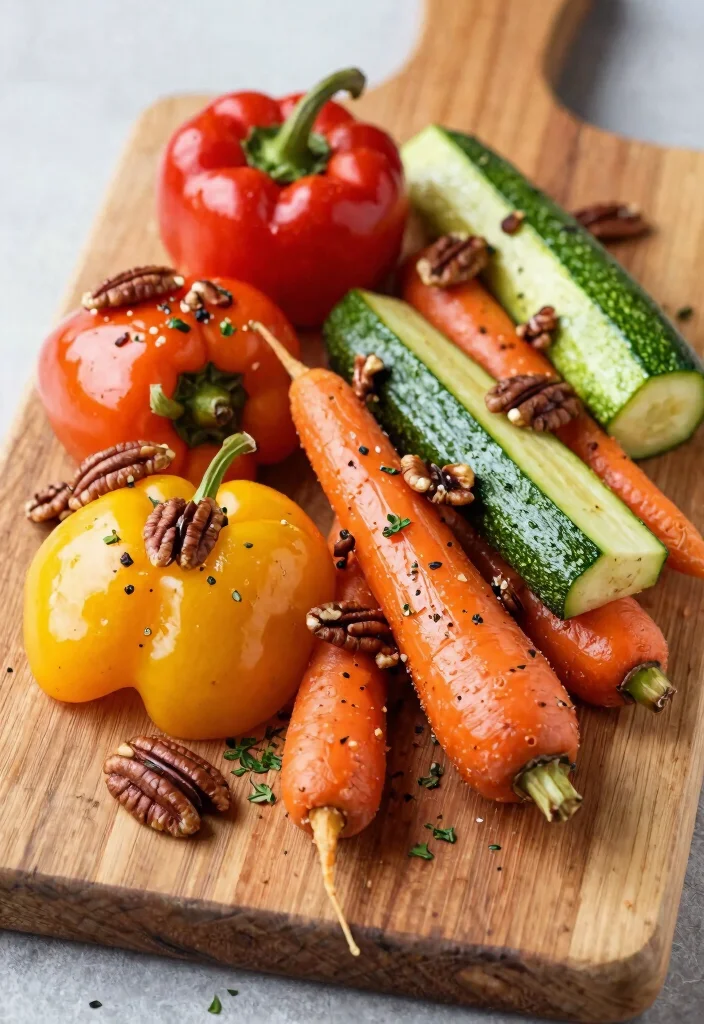 12 Healthy Pecan Recipes for Nutty Balanced Meals 23 12 Healthy Pecan Recipes for Nutty Balanced Meals - 3. Spiced Pecan Roasted Vegetables 1