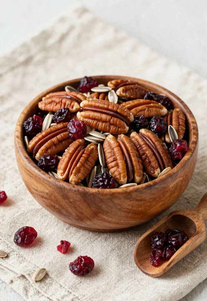 12 Healthy Pecan Recipes for Nutty Balanced Meals 45 12 Healthy Pecan Recipes for Nutty Balanced Meals - 5. Pecans and Cranberry Trail Mix 1