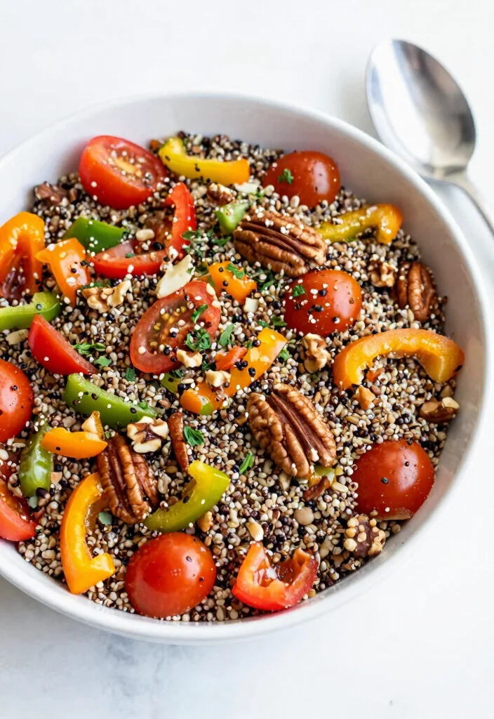 12 Healthy Pecan Recipes for Nutty Balanced Meals 78 12 Healthy Pecan Recipes for Nutty Balanced Meals - 8. Pecan Quinoa Salad 1