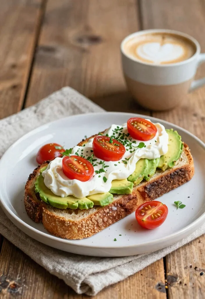 12 Healthy Starbucks Style Recipes Made Lighter at Home 78 12 Healthy Starbucks Style Recipes Made Lighter at Home - 8. Avocado Toast with Coffee Cream 1