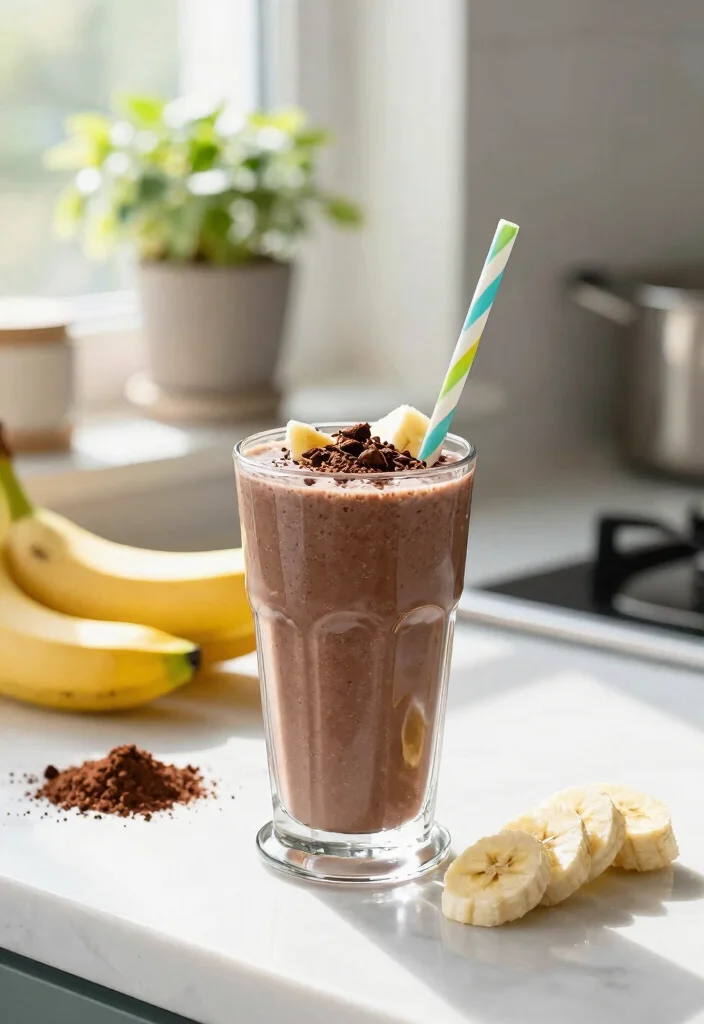 12 Healthy Starbucks Style Recipes Made Lighter at Home 89 12 Healthy Starbucks Style Recipes Made Lighter at Home - 9. Chocolate Protein Smoothie 1