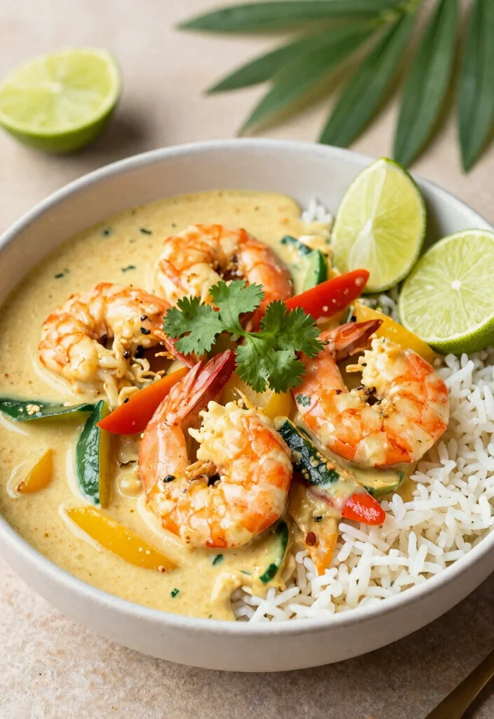 12 Pescatarian Dinner Recipes for Light Protein Meals 45 12 Pescatarian Dinner Recipes for Light Protein Meals - 5. Coconut Curry Shrimp 1