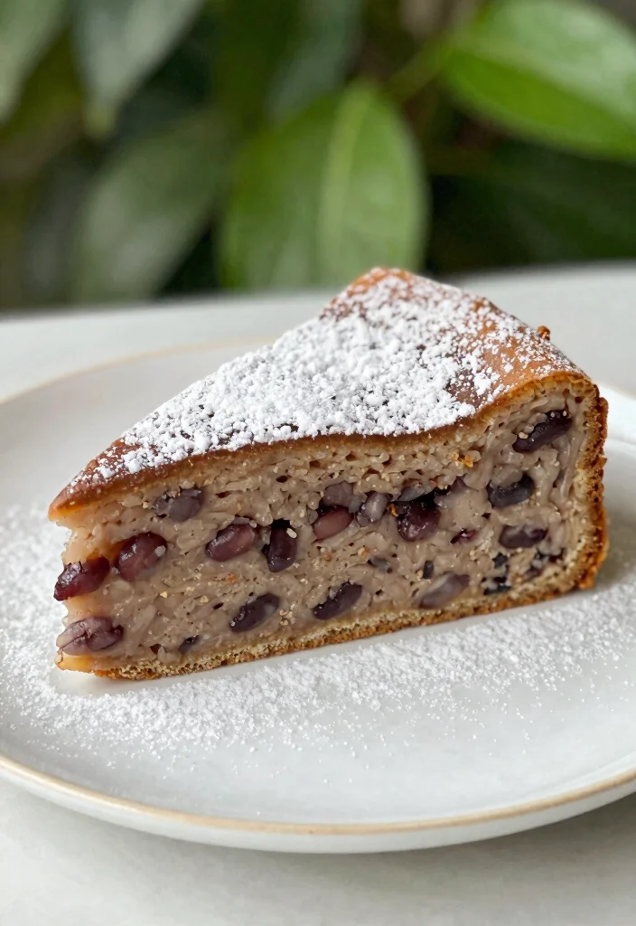 12 Rice Flour Dessert Recipes for Light Gluten Free Treats - 10. Red Bean Rice Flour Cake 1