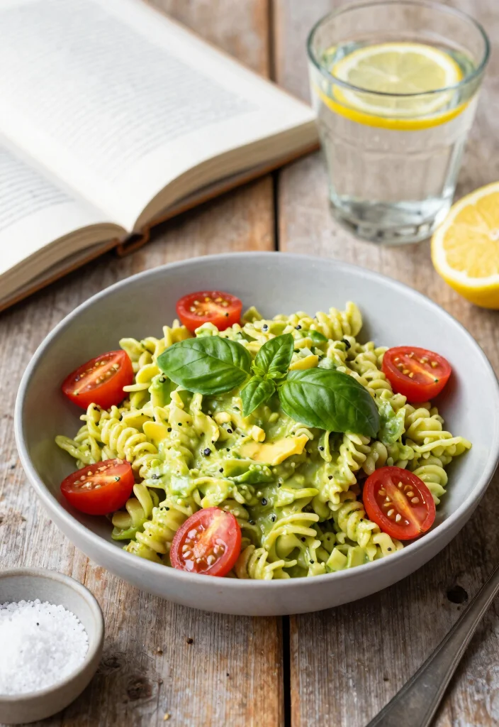12 Vegan Creamy Pasta Recipes for Comforting Dairy Free Meals - 1. Creamy Avocado Pasta 1