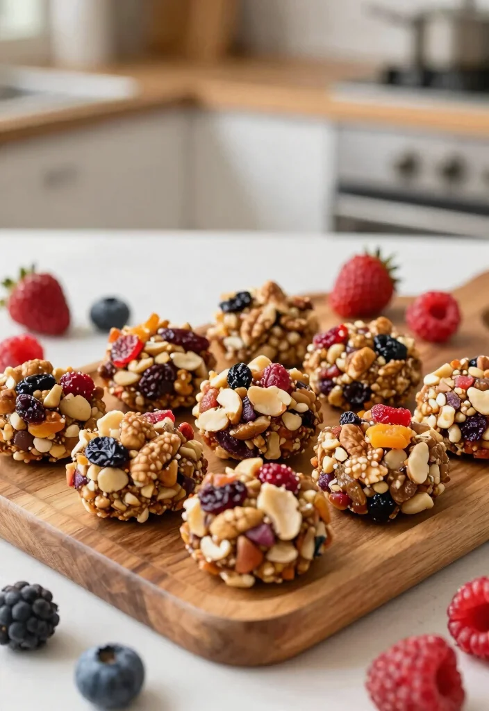 12 Vegan Recipes Kids Will Actually Enjoy - 6. Fruit and Nut Energy Bites 1