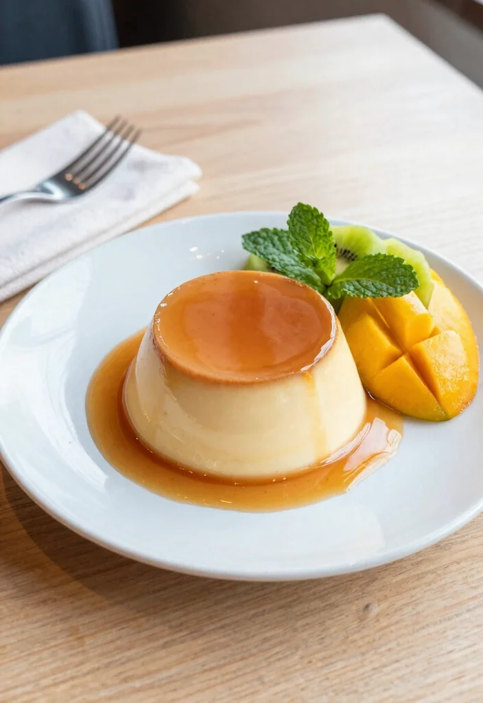 12 Vietnamese Dessert Recipes with Light Traditional Flavors - 4. Banh Flan - Vietnamese Coconut Caramel Custard 1
