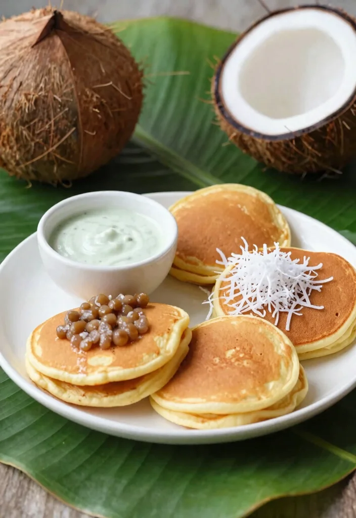 12 Vietnamese Dessert Recipes with Light Traditional Flavors - 7. Banh Bep - Vietnamese Coconut Pancakes 1
