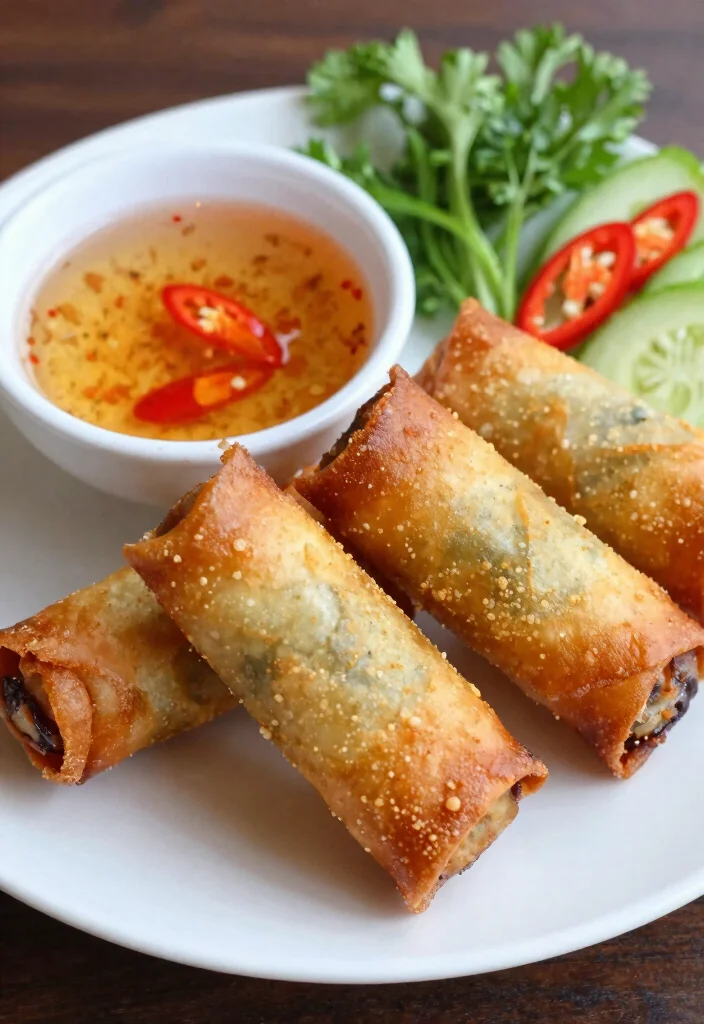 12 Vietnamese Dinner Recipes with Fresh Bold Flavor 89 12 Vietnamese Dinner Recipes with Fresh Bold Flavor - 9. Chả Giò: Vietnamese Fried Spring Rolls